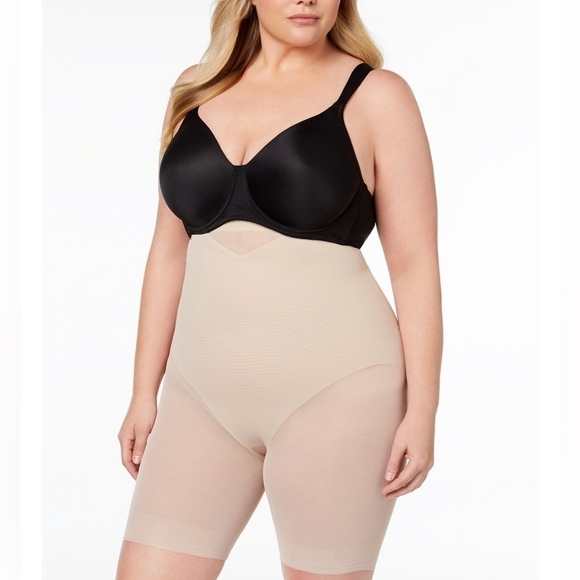 MiracleSuit Women's Extra Firm Tummy-Control Sheer Trim Thigh Slimmer - Picture 1 of 8